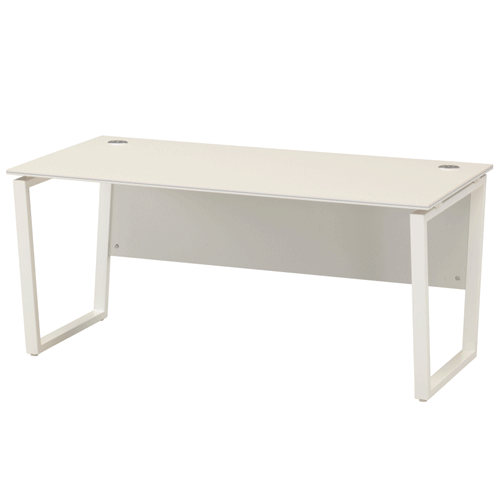 멜론책상(화이트다리)