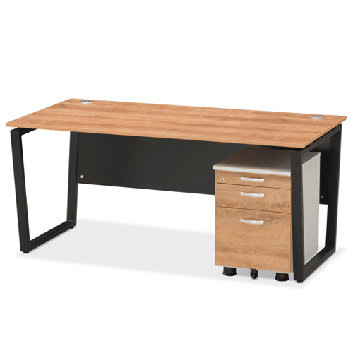 멜론책상(블랙다리)