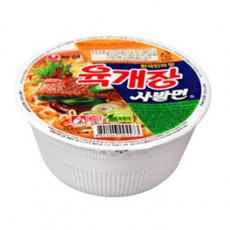 [농심]육개장 사발면 86g x 24개