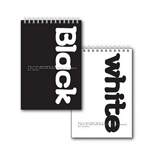 [양지]흑백노트25절 / 146*216mm,70매