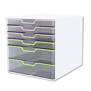 데코투명서류함-6단 / 270*340*270mm