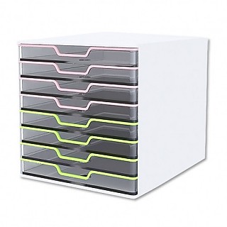 데코투명서류함-8단 / 270*340*270mm