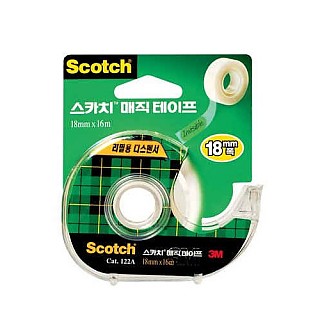 스카치매직테이프-122A / 18*16mm