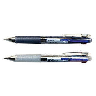 [문화]4색볼펜S / 0.7mm,12개입