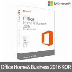 마이크로소프트 오피스 홈 & 비지니스 2016 한글Microsoft Office 2016 Home & Business KOR