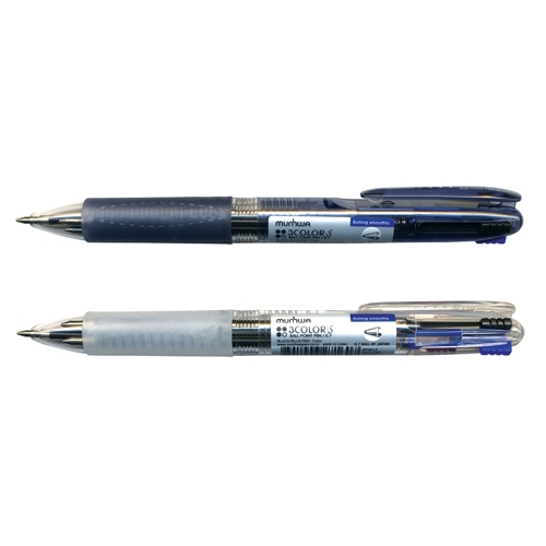 [문화]3색볼펜S 0.7mm/12자루