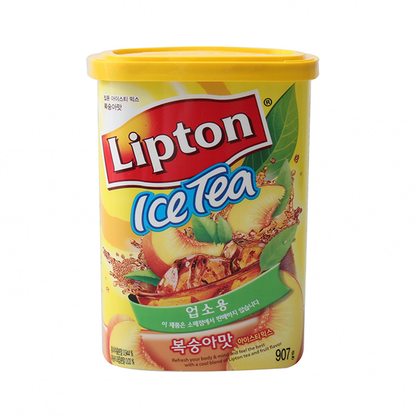 [유니레버] 립톤 복숭아맛 아이스티 907g