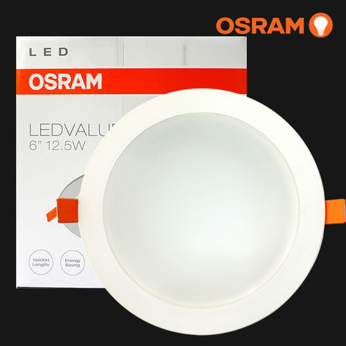 [오스람] 6인치 다운라이트 12.5W 주광색/전구색