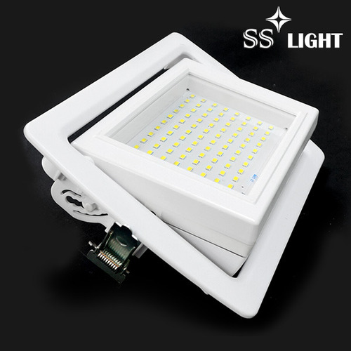 [SS라이트] LED 사각 백색 매입투광기 30W (전구색/주광색)