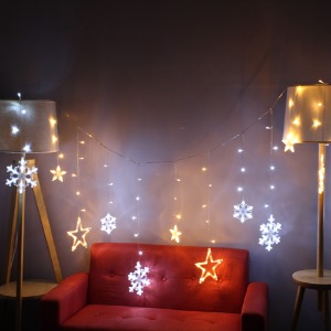 LED 24V 눈+별(장식) 트리전구