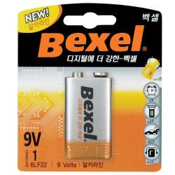 [벡셀] 알카라인 건전지 (6LF22)
