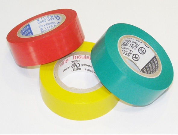 절연테이프(칼라) 10M