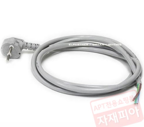 코드선 측면 접지 코드 1.0SQ*3C