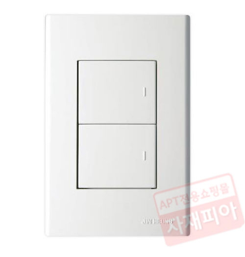 진흥 FS-캡형 2구 스위치