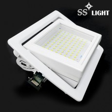 [SS라이트] LED 사각 백색 매입투광기 30W (전구색/주광색)