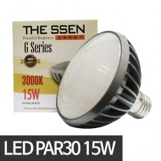 [더쎈] LED PAR30 15W 확산형 주광색/전구색