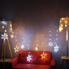 LED 24V 눈+별(장식) 트리전구