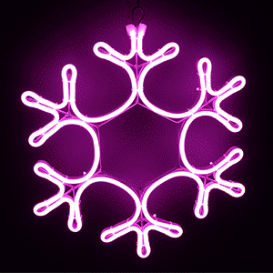 LED DC24V 눈결정 370mm/500mm