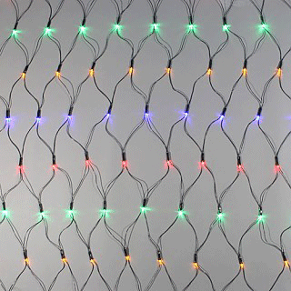 [트리(츄리)용품]LED 160구 네트(정류기 포함)