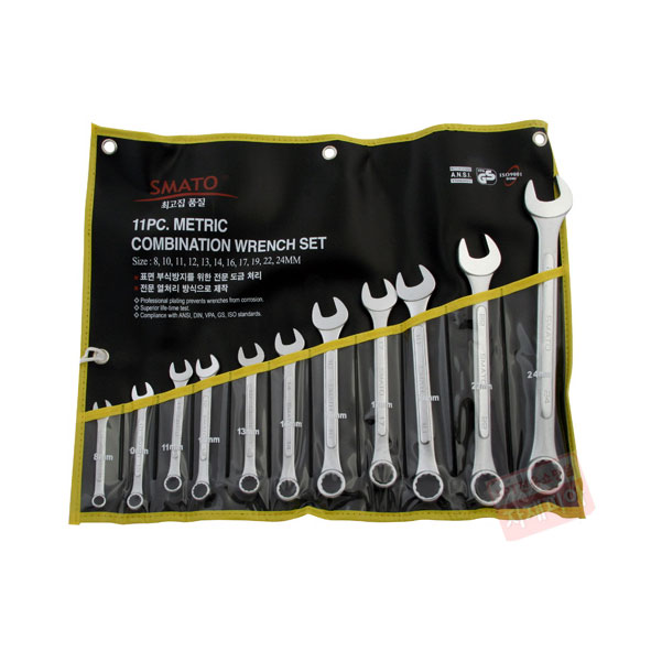 콤비네이션 렌치세트11pcs(인치)