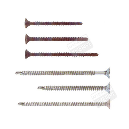 석고피스6*25~6*50 양날-백색