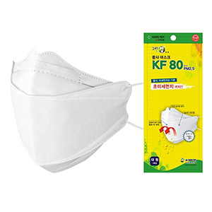 [크린탑] 황사마스크 124(KF-80)