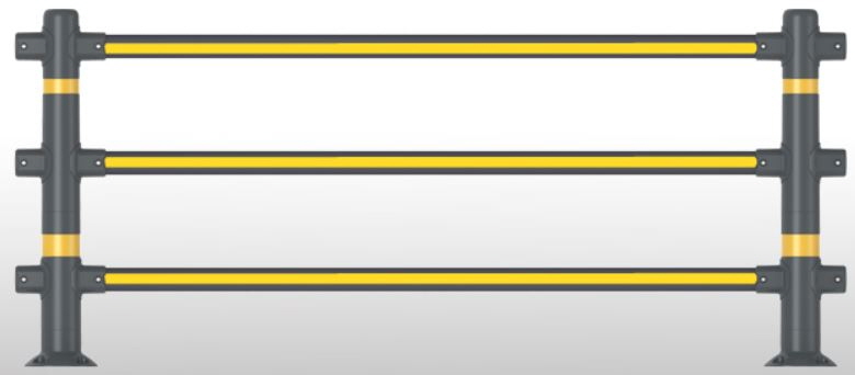 우레탄무단횡단금지휀스
