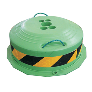 가림막휀스 원형하부베이스