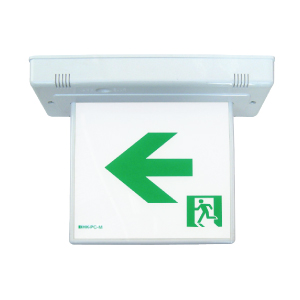 거실통로 중형 유도등(양/단면 천정형)