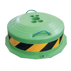 가림막휀스 원형하부베이스