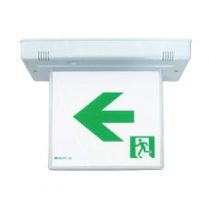 거실통로 중형 유도등(양/단면 천정형)