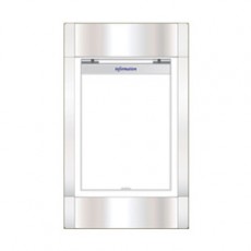 스텐게시판(아크릴 덥게형)D형