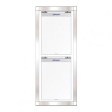 스텐게시판(아크릴 덮게형)세로형