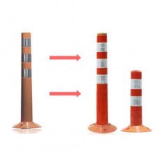 차선규제봉(탄력봉)시선유도봉커버[원통형]