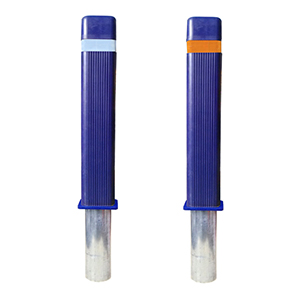 사각탄성볼라드1줄/매립식