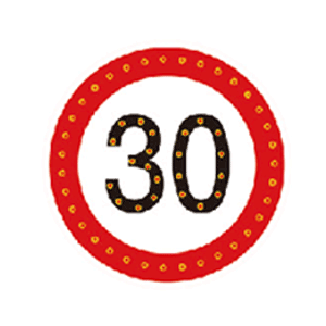 LED점멸안전표지판