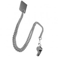 경비용품 스텐 줄 호루라기