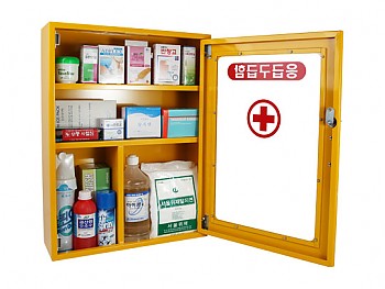 철재 벽걸이구급함