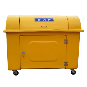 재활용 분리수거함 FRP 대형1000L 앞문형