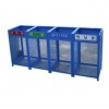 철재분리수거함 JJ-DK319-3/청색