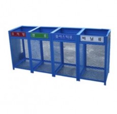 철재분리수거함 JJ-DK319-3/청색