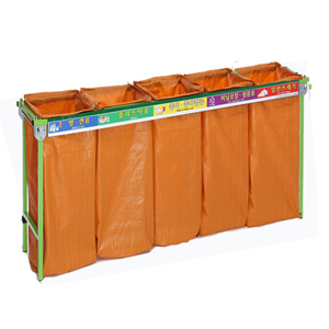 100X5구철재분리수거대/재활용거치대 접이식