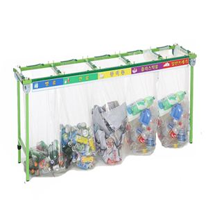 100X5구철재분리수거대/재활용거치대 접이식