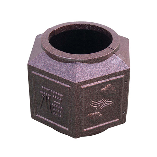 퍼걸러 기초커버-원형