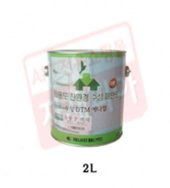 [제비표] 뉴 수성DTM에나멜 백색(콘크리트/철재용)/4L