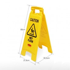 미끄럼주의표지판(러버메이드)