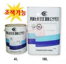 [제비표]내외부용 광택수성도료-A글로텍스 4L