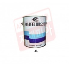 [제비표]발수성 외부용 수성도료-포리실텍스4L(백색,무광)