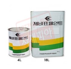 [제비표] 은분페인트(철재용/내열150도가능)/0.9L