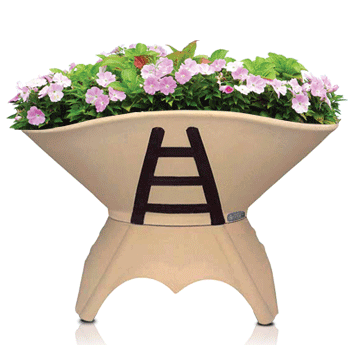 W형 꽃지게화분